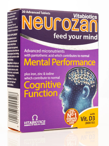 Vitabiotics Neurozan with Vit.D 800IU 30 Tablets