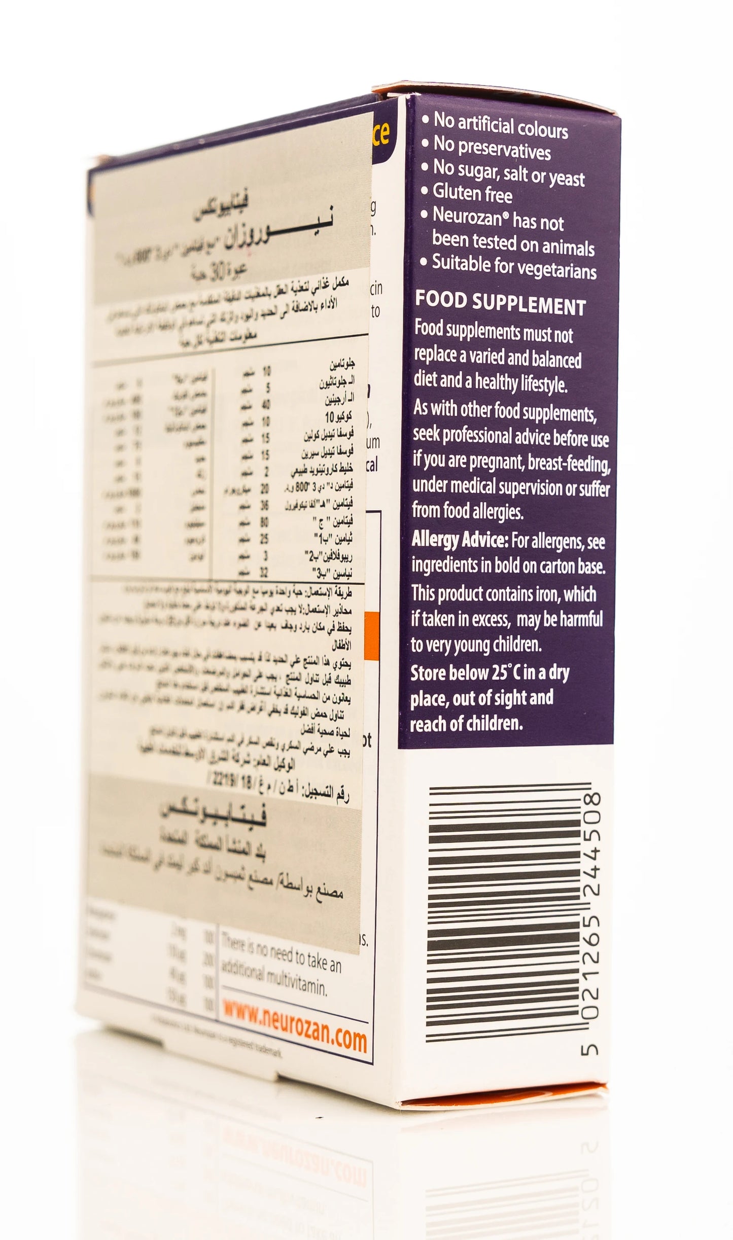 Vitabiotics Neurozan with Vit.D 800IU 30 Tablets