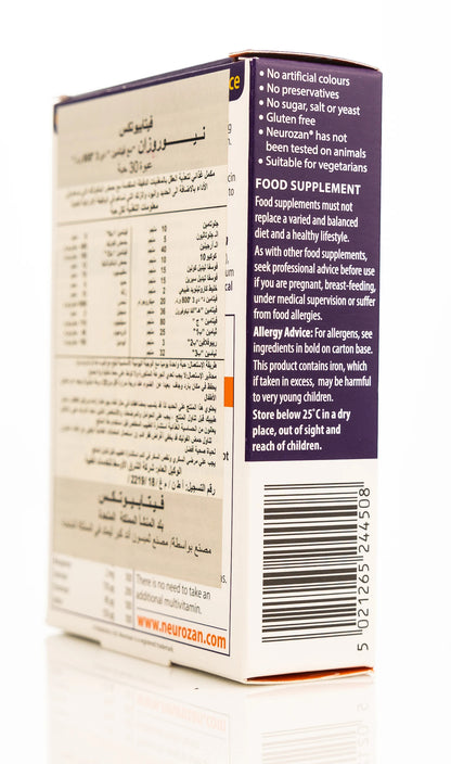 Vitabiotics Neurozan with Vit.D 800IU 30 Tablets