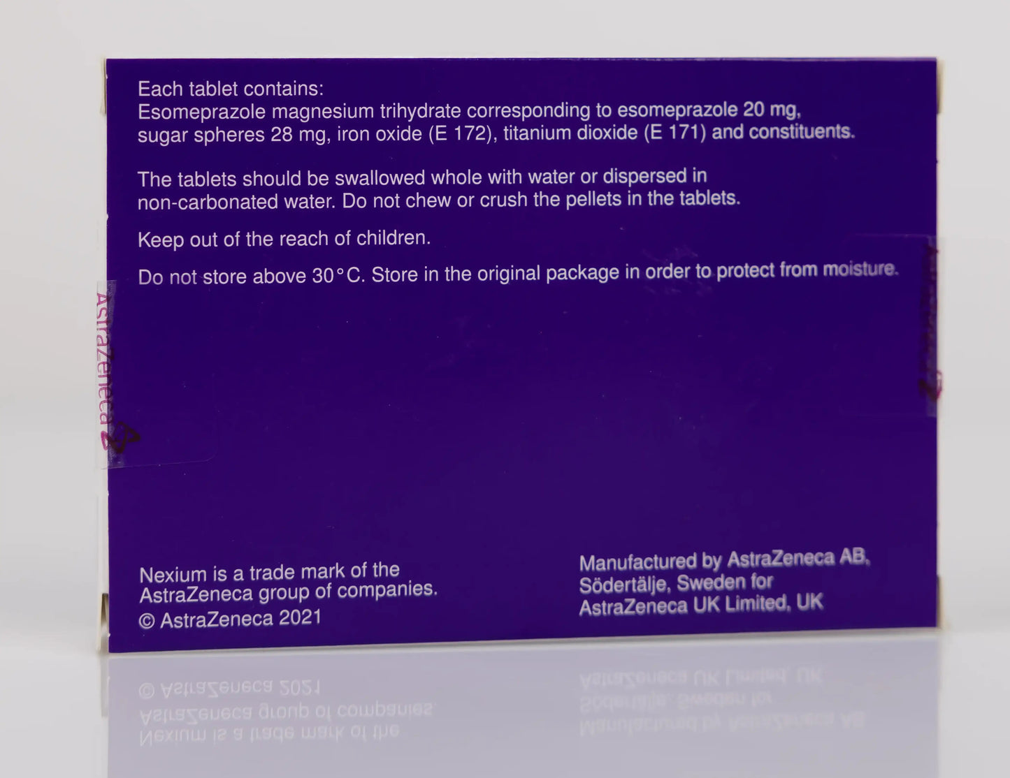 Nexium 20 Mg 14 Tablets