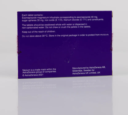Nexium 40 Mg 14 Tablets