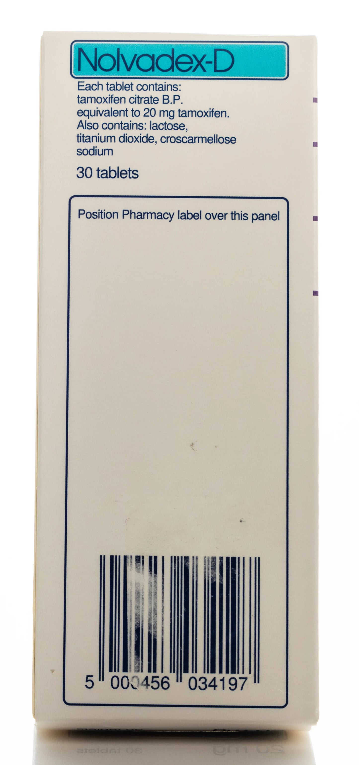 Nolvadex -D 20Mg 30 Tablets