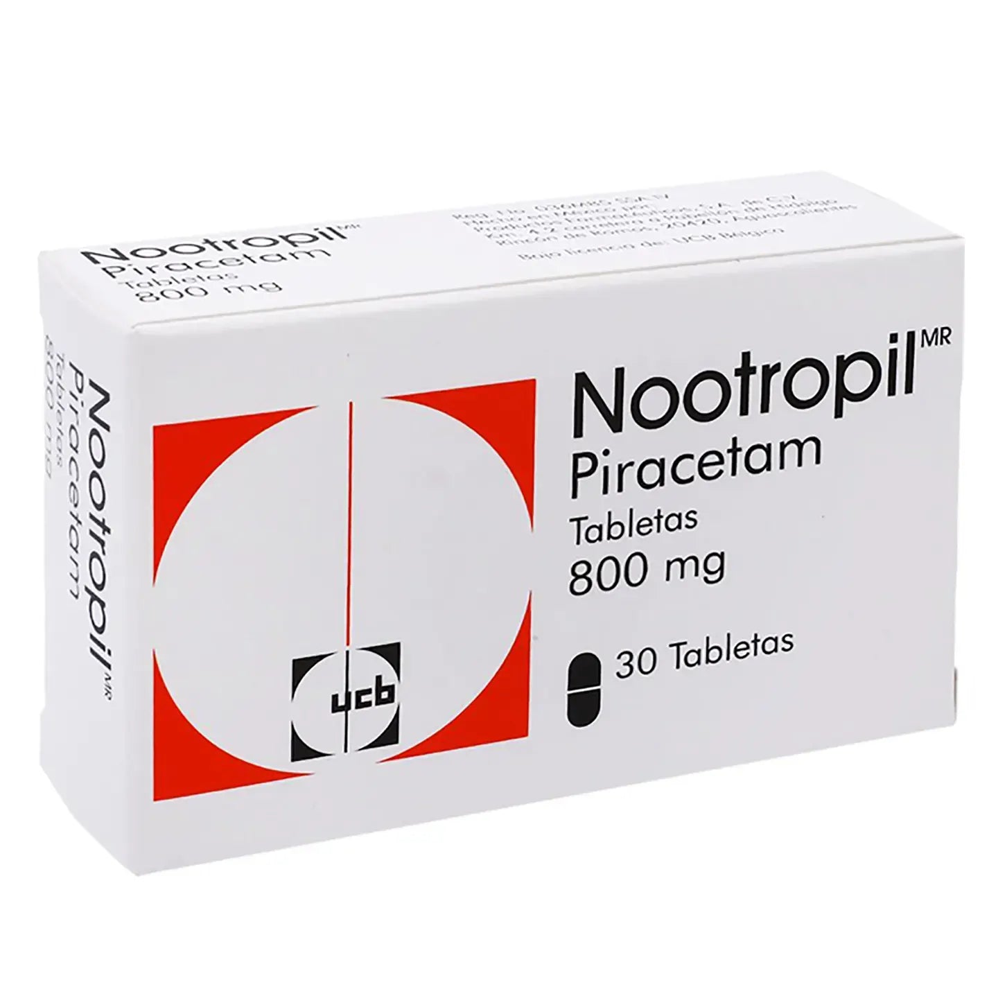 Nootropil 800Mg 30 Tablets