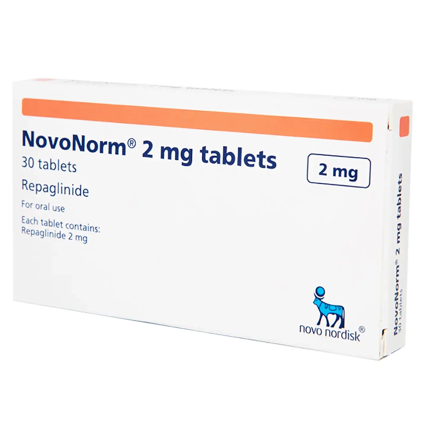Novonorm 2Mg 30 Tablets