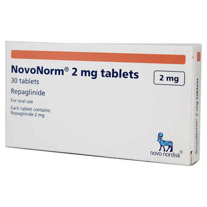 Novonorm 2Mg 30 Tablets