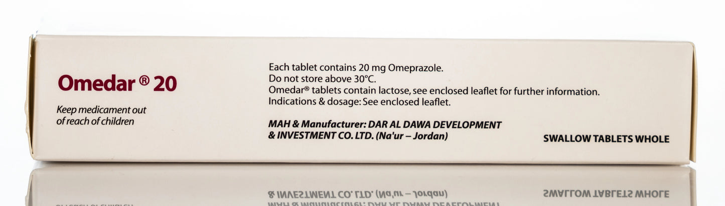 Omedar 20Mg 14 Tablets