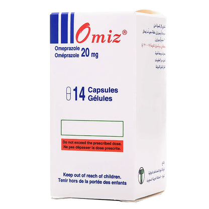 Omiz 20Mg 14 Capsules