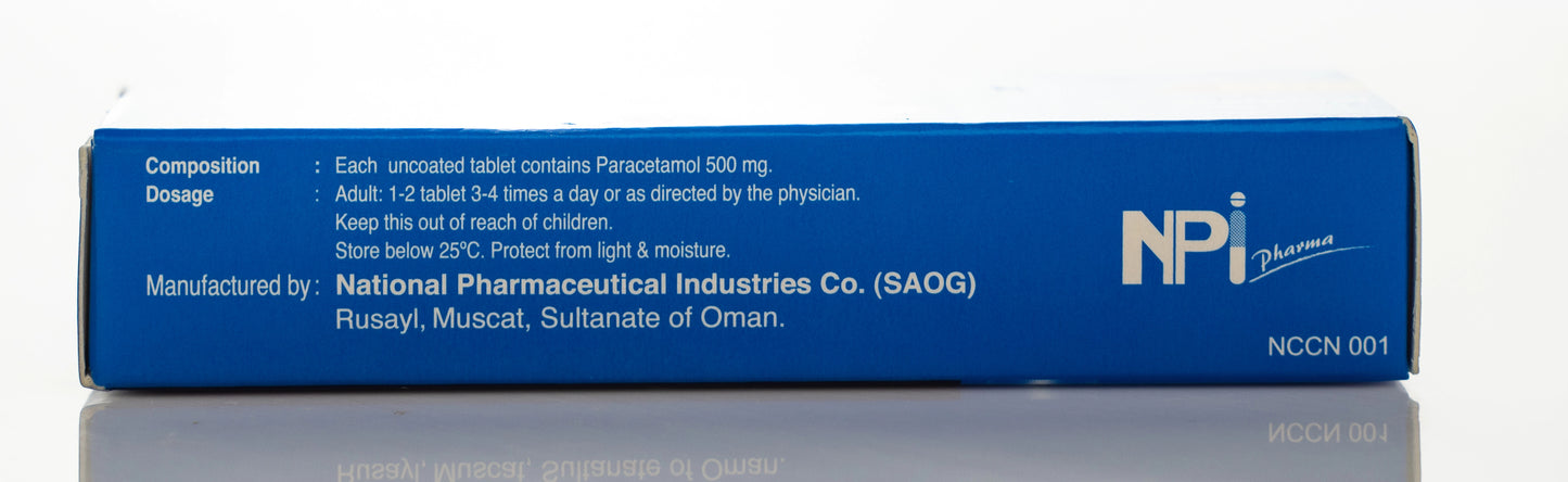Omol 500Mg 20 Tablets