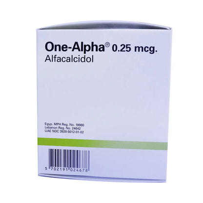 One Alpha 0.25Mcg 100 Capsules