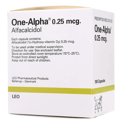 One Alpha 0.25Mcg 100 Capsules
