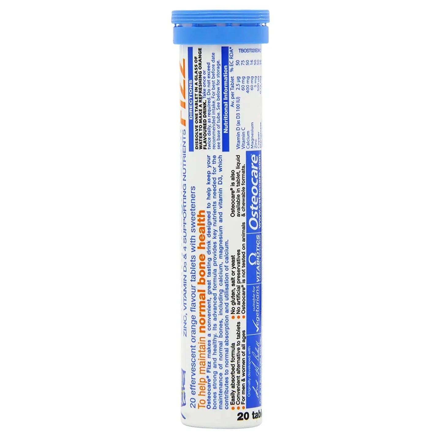 Vitabiotics Osteocare Fizz 20 Effervescent Tablets