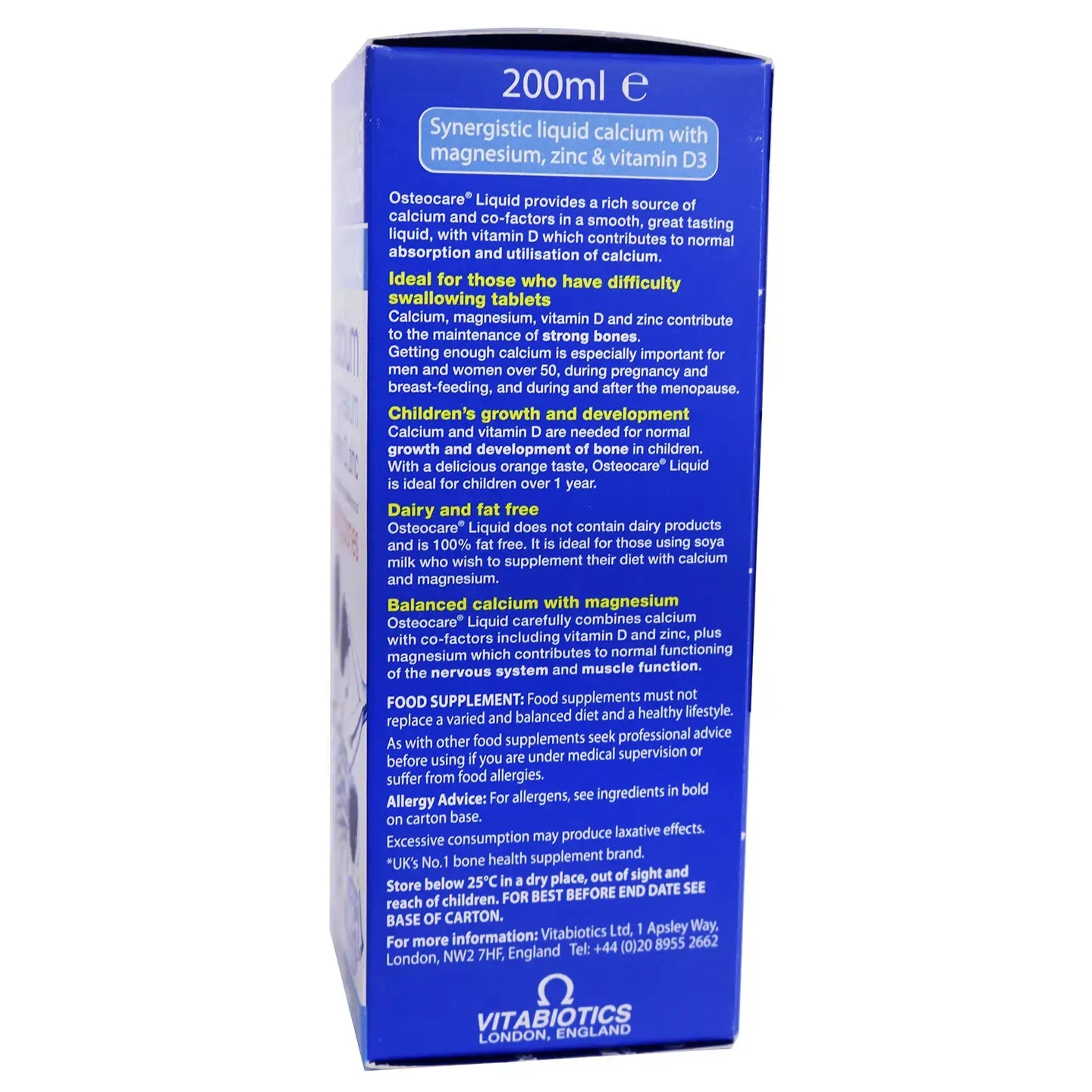 Vitabiotics Osteocare Syrup 200 ml