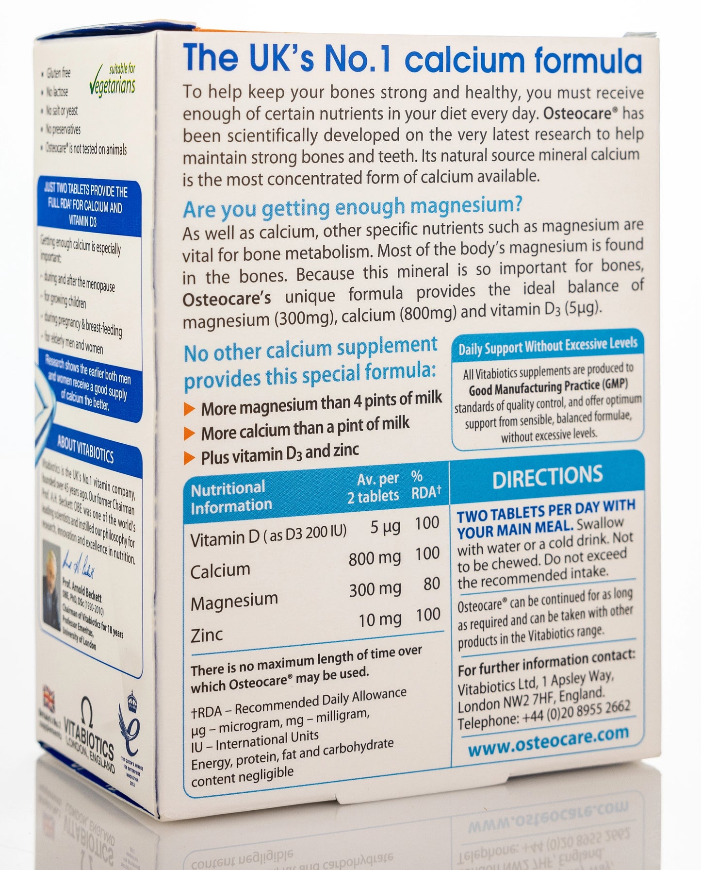 Vitabiotics Osteocare Original 90 Tablets