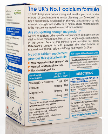 Vitabiotics Osteocare Original 90 Tablets
