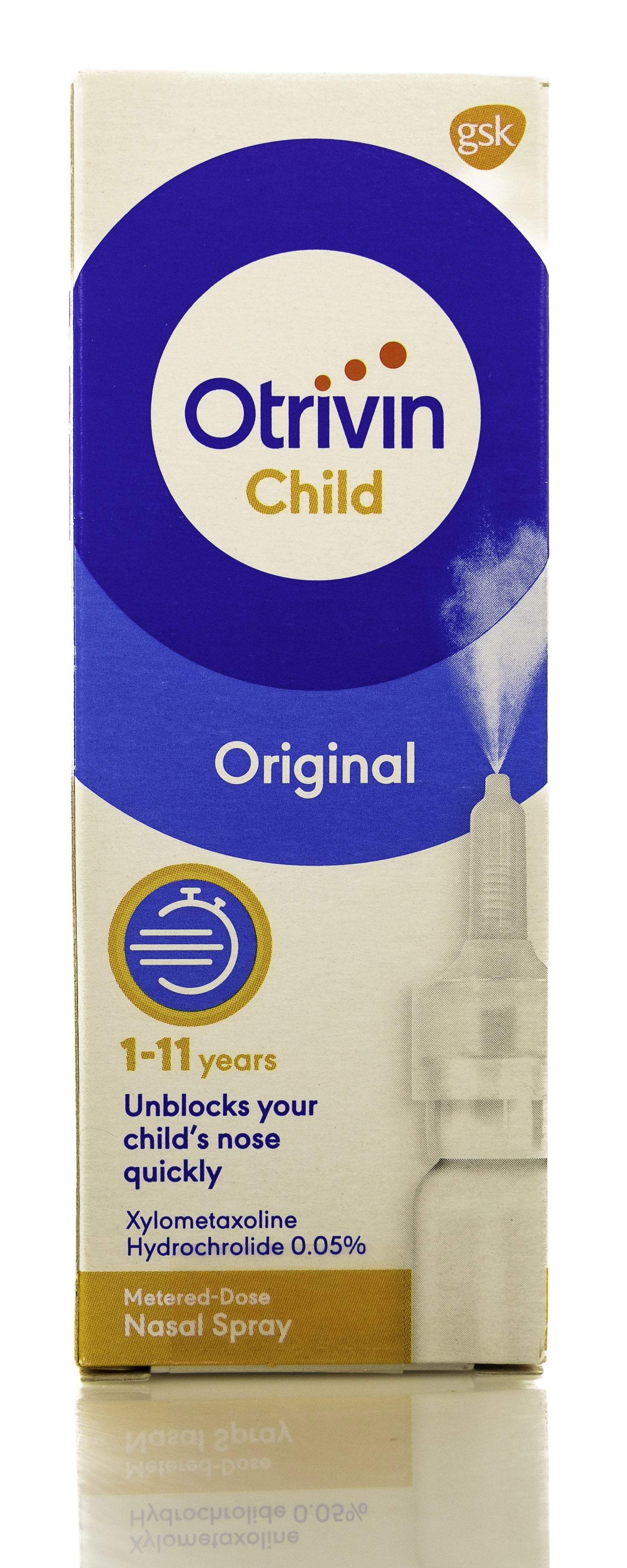 Otrivin Child 0.05% Spray 10Ml