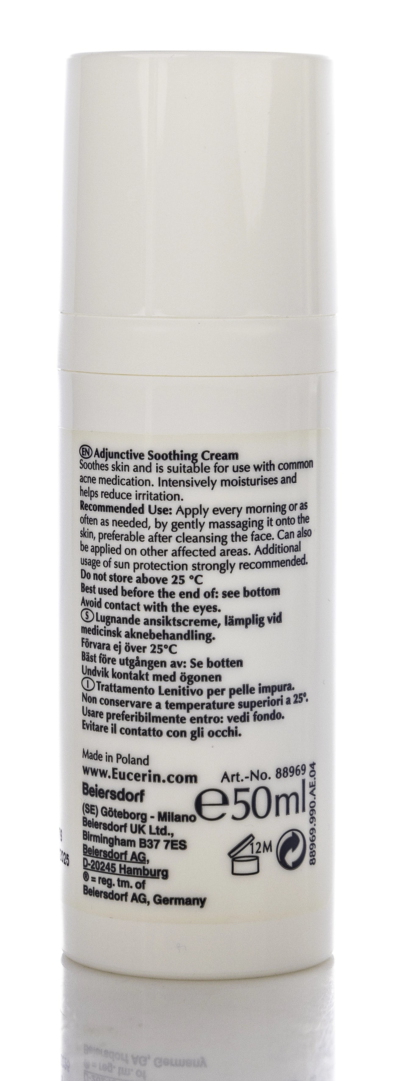 Eucerin DermoPurifyer Oil Control Adjunctive Soothing Cream 50 Ml