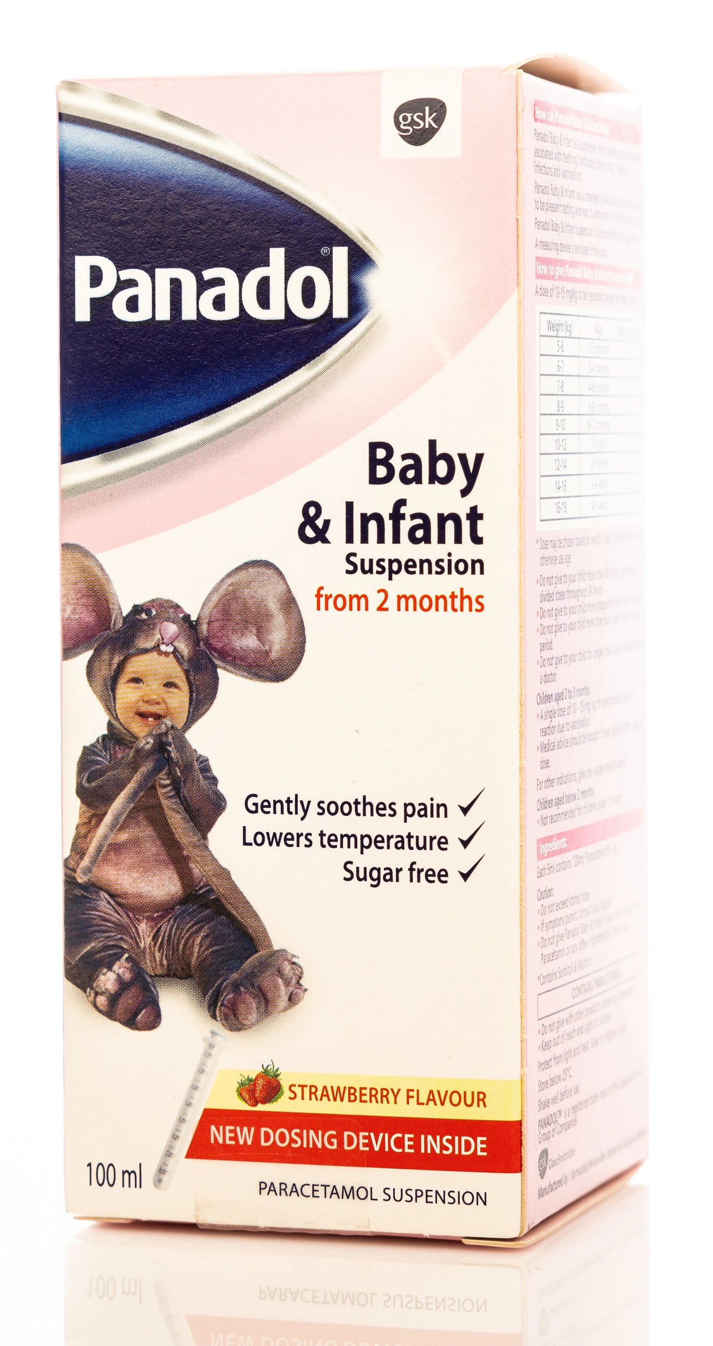 Panadol Baby & Infant Syrup 100Ml