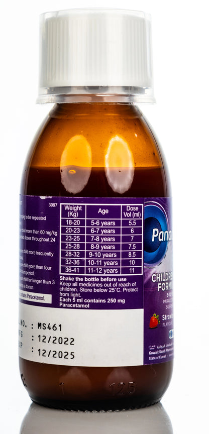 Panadrex Suspension 250Mg 100Ml