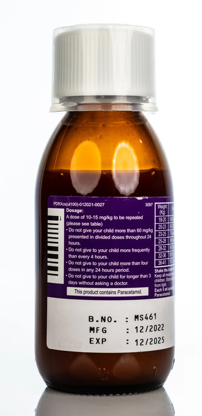 Panadrex Suspension 250Mg 100Ml