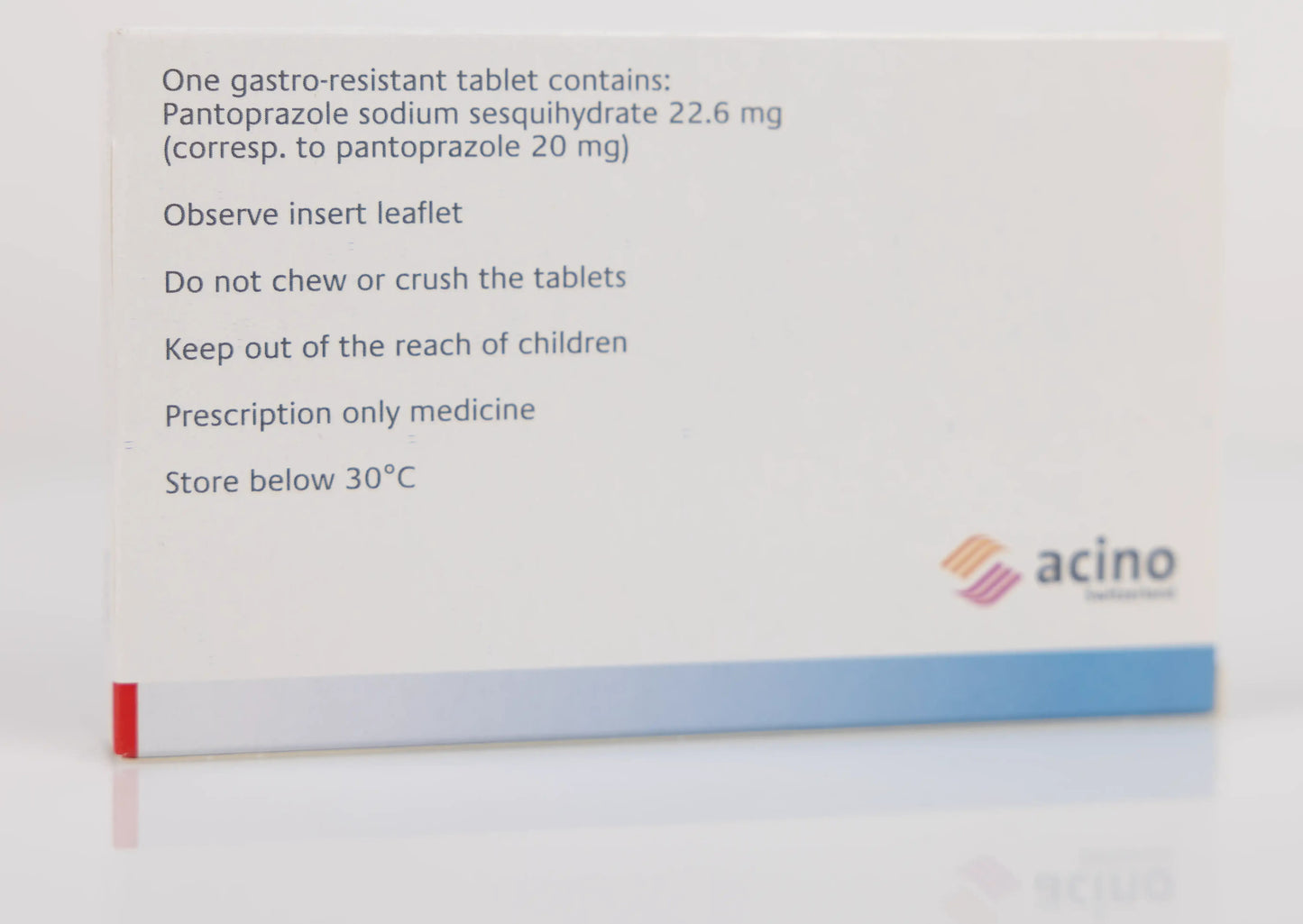 Pantozol 20Mg 30 Tablets