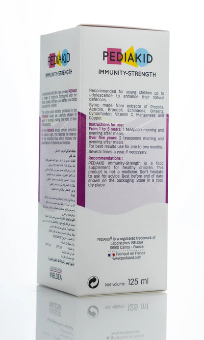 Pediakid Immunity StrentgHealth Syrup 125 ml