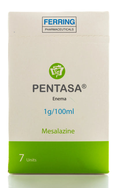 Pentasa Enema 1Gm 7  Pieces