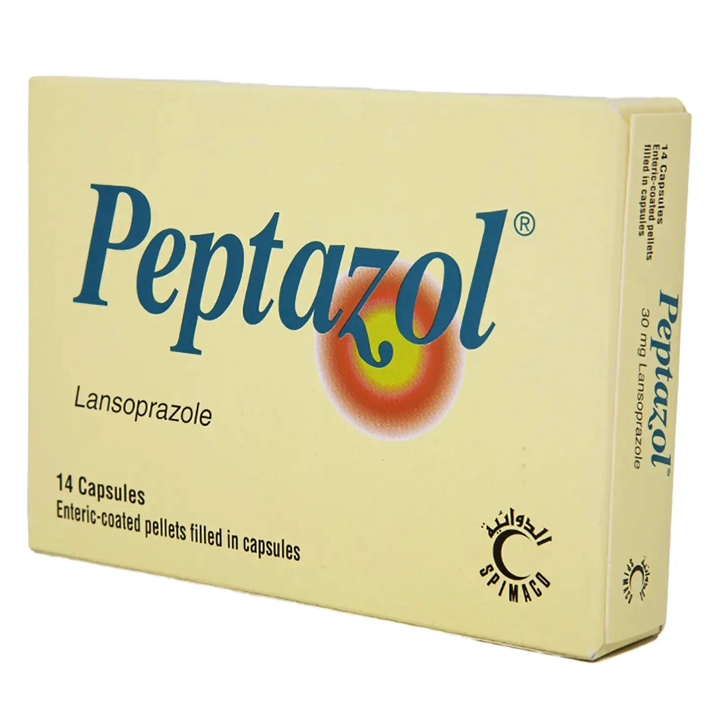 Peptazol 30Mg 14 Capsules