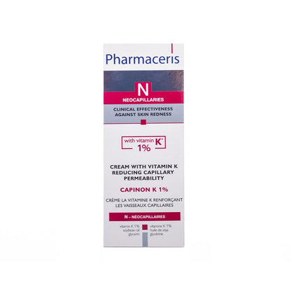 Pharmaceris N Neocapillaries Cream with Vitamin K 1% 30 Ml