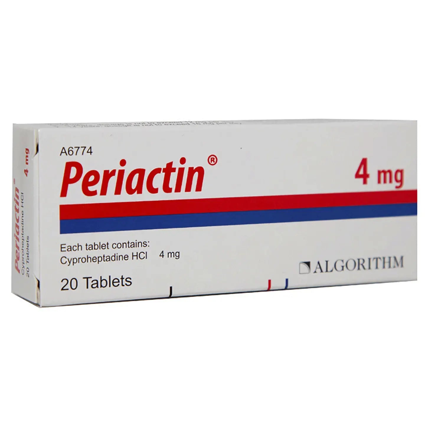 Periactin 4Mg 20 Tablets
