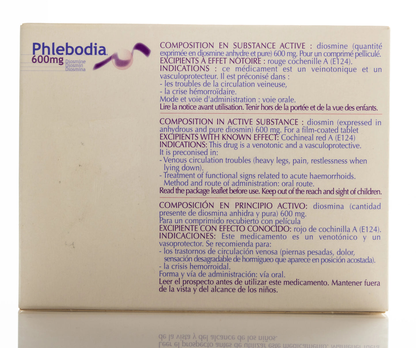 Phlebodia 600Mg 30 Tablets