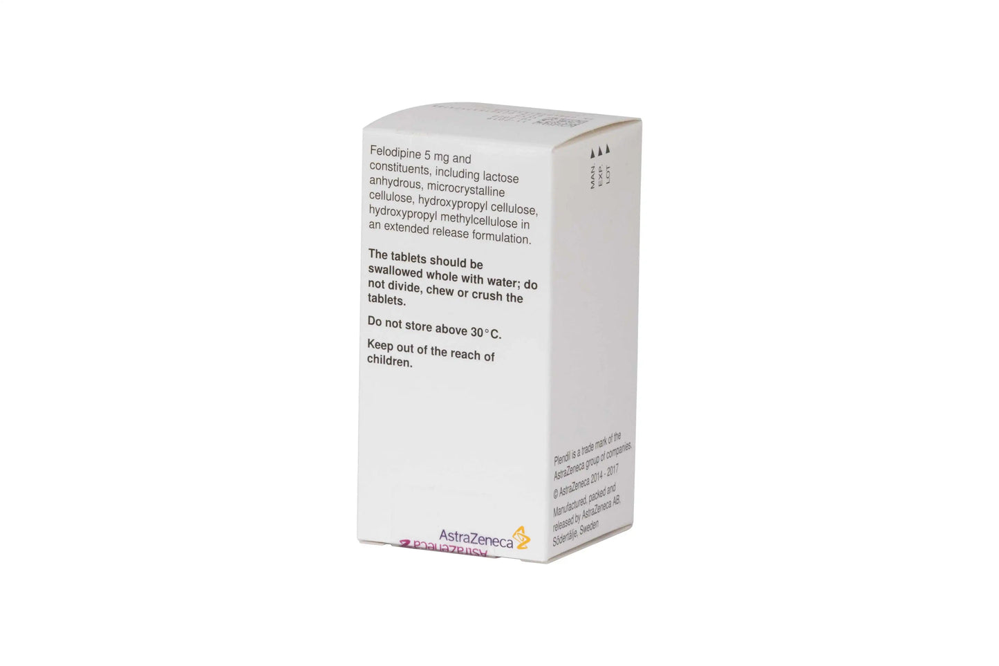 Plendil 5Mg 30 Tablets