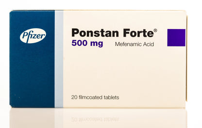 Ponstan Forte 500Mg 20 Tablets