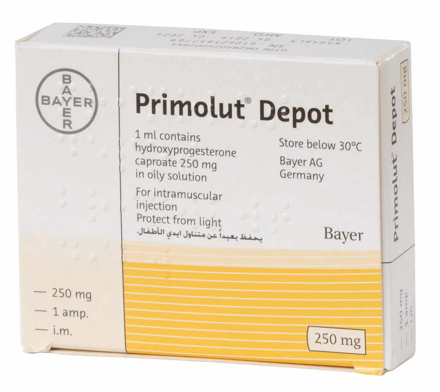 Primolut Depot 250Mg 1 Ampoule