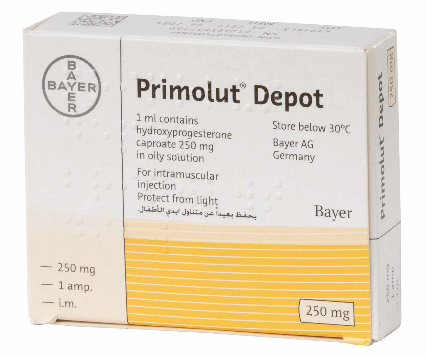 Primolut Depot 250Mg 1 Ampoule