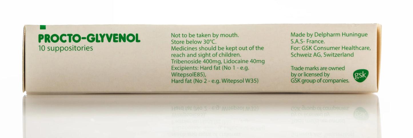 Procto Glyvenol 10 Suppository
