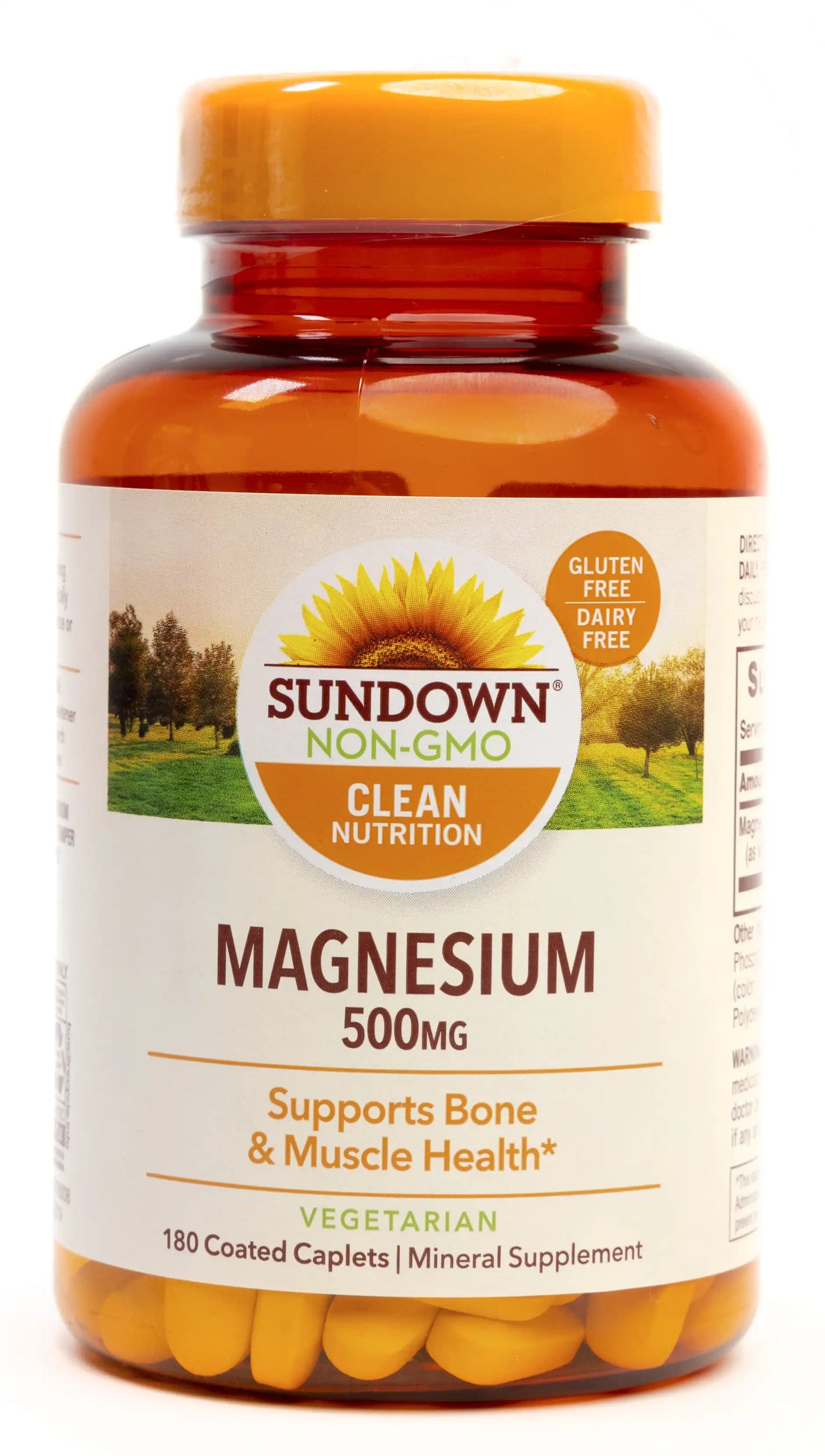 Sundown Magnesium 500mg 180 Caplets