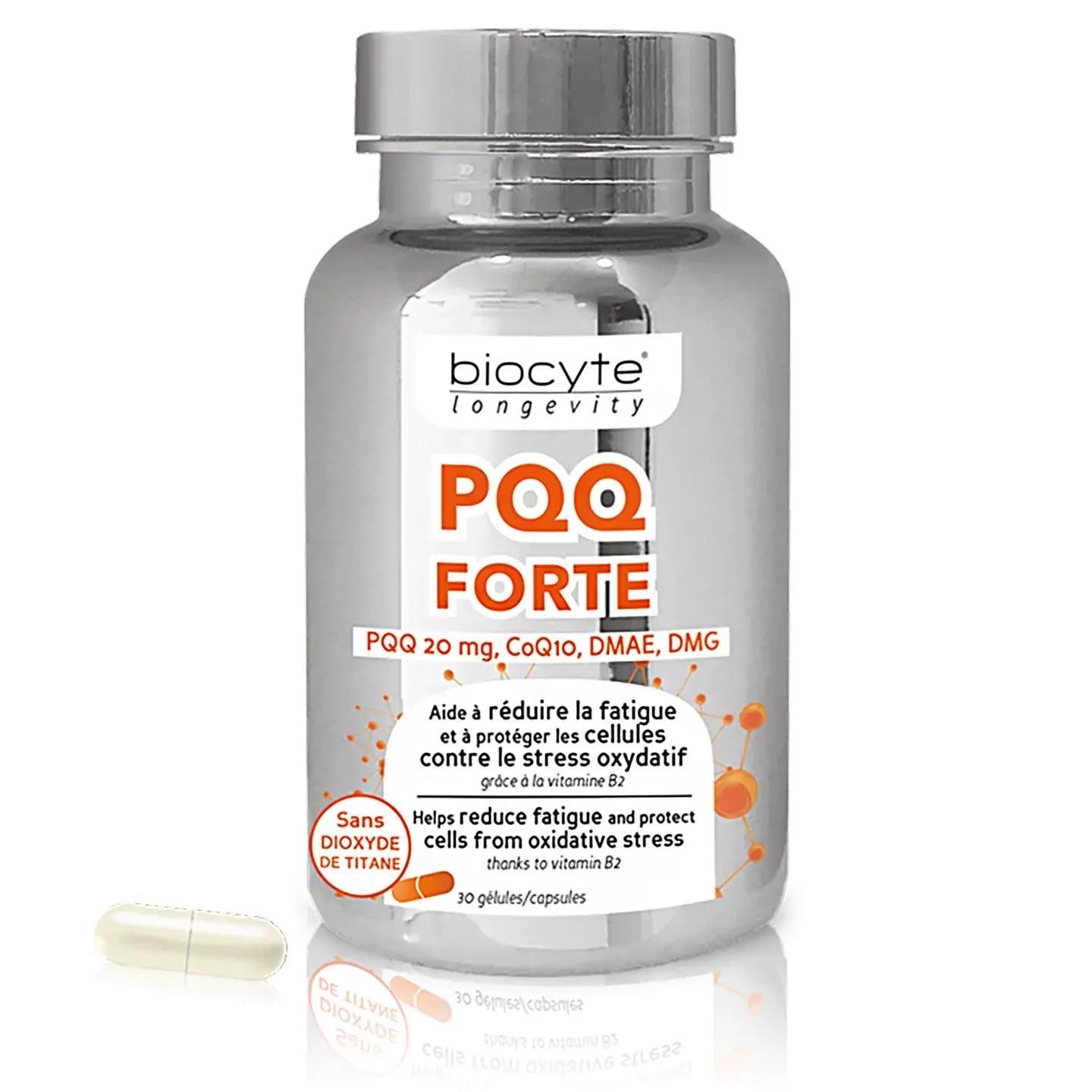 Biocyte PQQ 20 mg Forte 30 Capsules