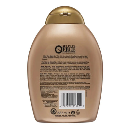 OGX Brazilian Keratin Smooth Conditioner  385 ml