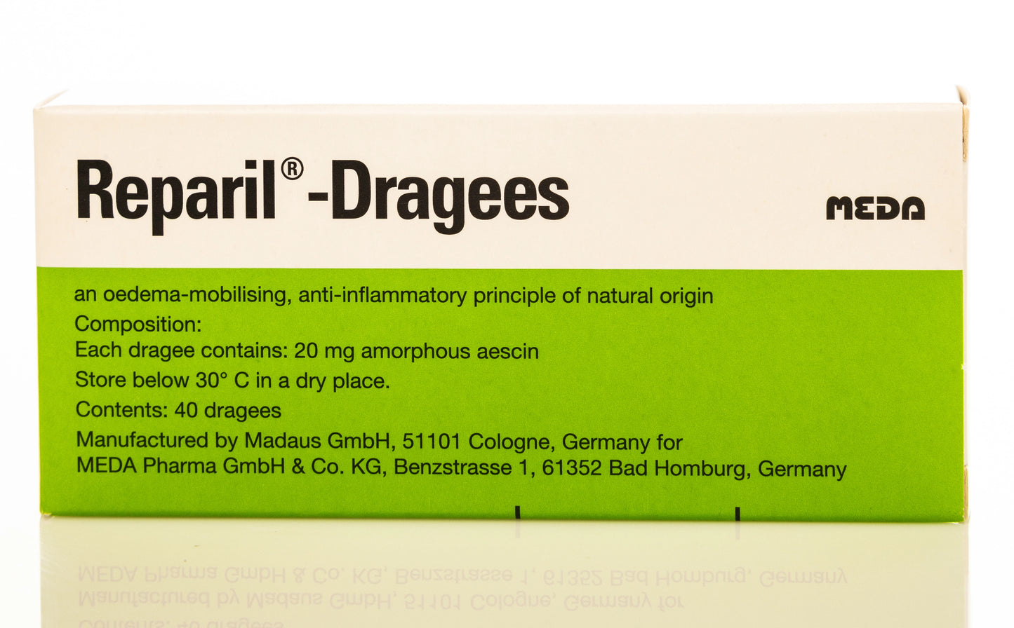 Reparil Dragees 40 Tablets