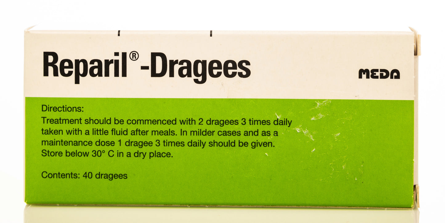 Reparil Dragees 40 Tablets