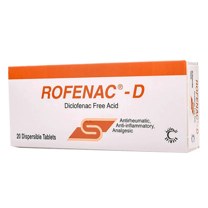 Rofenac -D 50Mg 20 Tablets