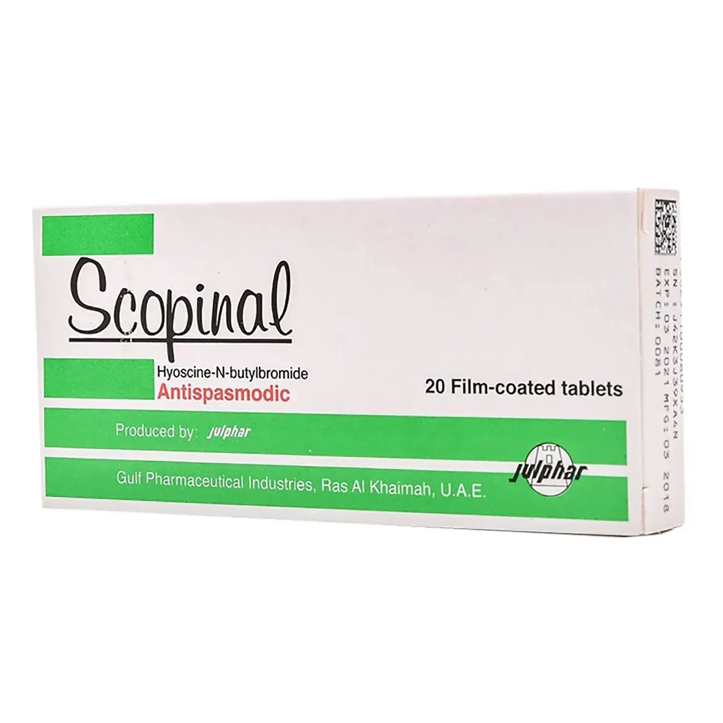 Scopinal 20 Tablets