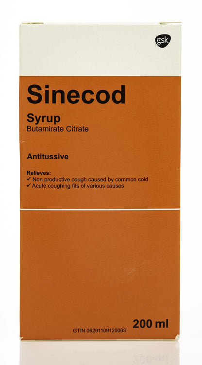 Sinecod Syrup 200Ml