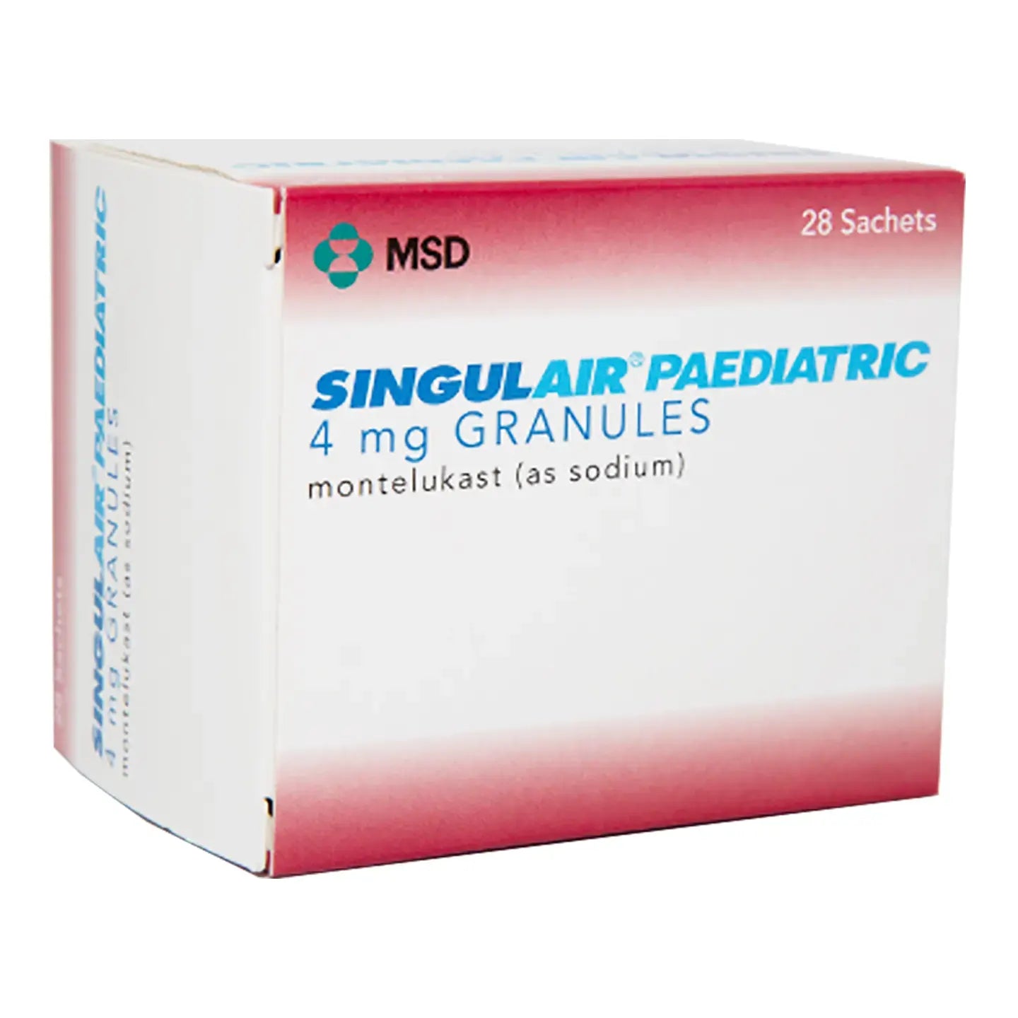 Singulair 4Mg Pediatric 28 Sachets