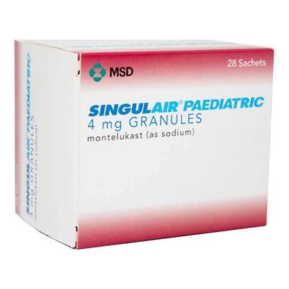 Singulair 4Mg Pediatric 28 Sachets