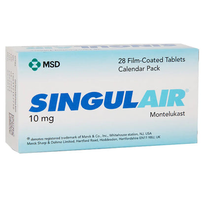 Singulair 10Mg 28 Tablets