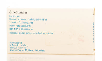 Sirdalud 2Mg 30 Tablets