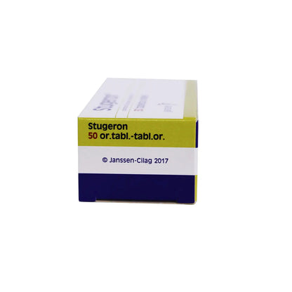 Stugeron 25Mg 50 Tablets