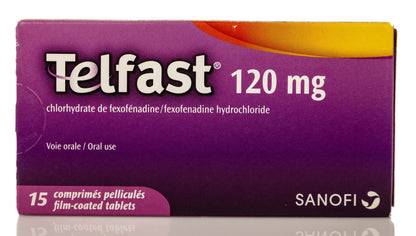 Telfast 120Mg 15 Tablets