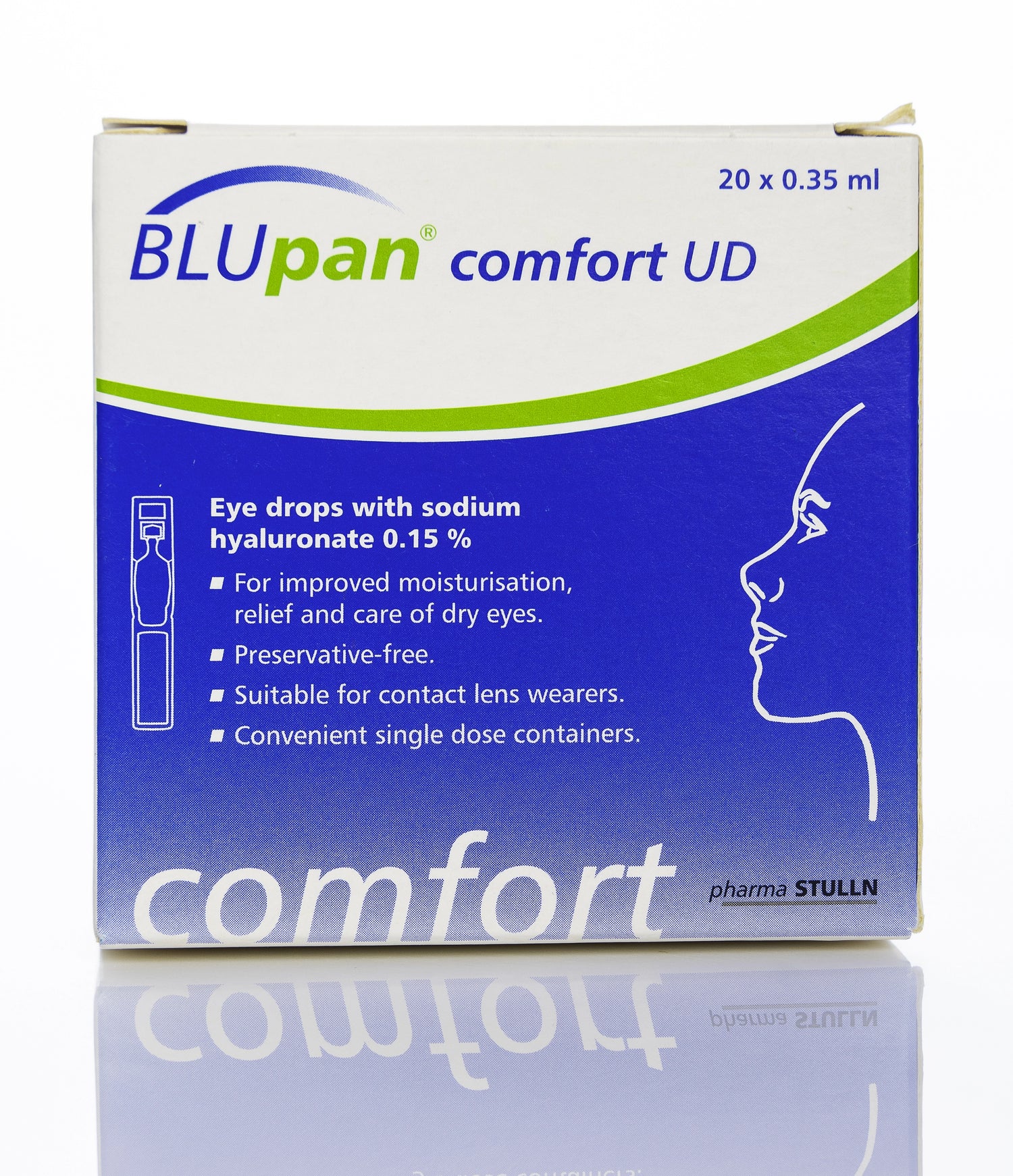 Blupan Comfort Unidsoe Eye Drop 20X0.35 Ml